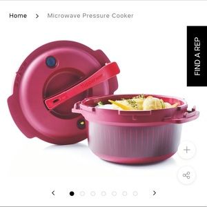 Tupperware microwave pressure cooker